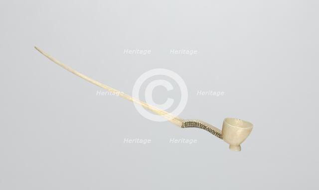 Snuff Spoon, late 1800s. Creator: Unknown.