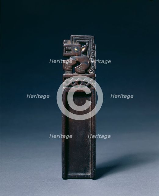 Snuff Tablet, Recuay style (1-650). Creator: Unknown.