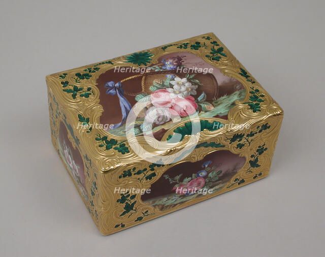 Snuffbox, 1754-55. Creator: Noel Hardivillers.