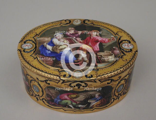 Snuffbox, 1758-59. Creator: Paul Robert.