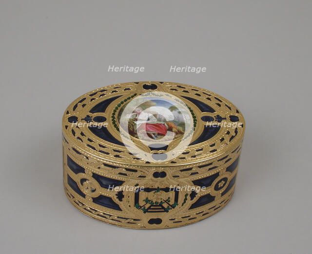Snuffbox, 1763-64. Creator: Claude Perron.