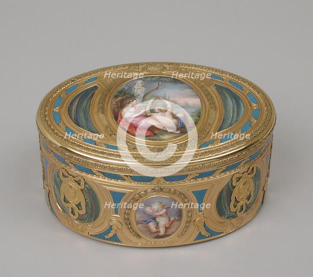 Snuffbox, 1769-70. Creator: Jean-Joseph Barrière.