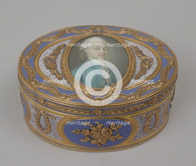 Snuffbox, 1771-72. Creator: Charles Le Bastier.