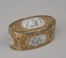 Snuffbox, ca. 1770-75. Creator: APC