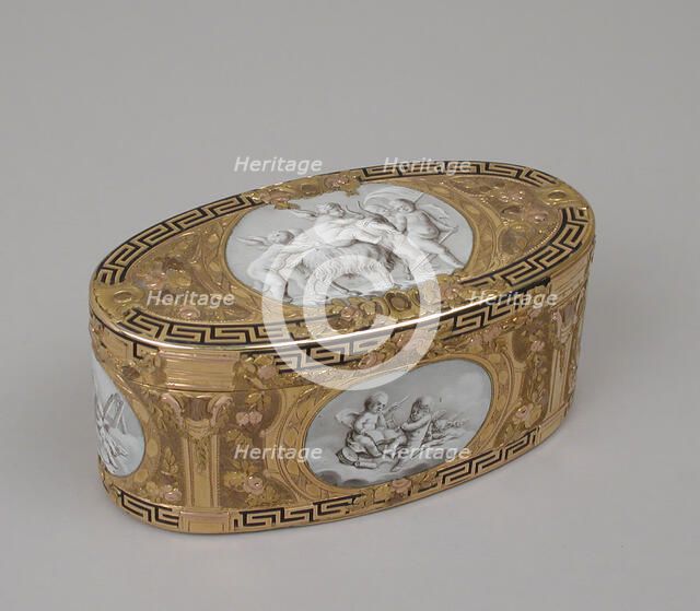 Snuffbox, ca. 1770-75. Creator: APC.