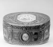 Snuffbox, ca. 1770. Creators: PMC, Philippe Ernst Schindler