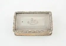 Snuffbox, Birmingham, c. 1898/99. Creator: George Unite