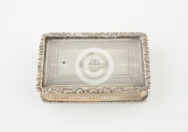 Snuffbox, Birmingham, c. 1898/99. Creator: George Unite.