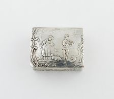 Snuffbox, Europe, c. 1870. Creator: Unknown