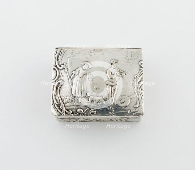 Snuffbox, Europe, c. 1870. Creator: Unknown.