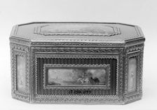 Snuffbox with landscape scenes, 1765-73. Creator: Pierre-Nicolas Pleyard
