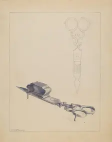 Snuffer, 1935/1942. Creator: Hester Duany