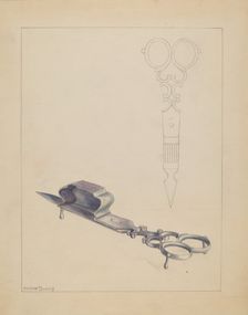 Snuffer, 1935/1942. Creator: Hester Duany
