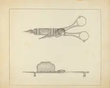 Snuffer, 1935/1942. Creator: Michael Fenga