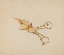 Snuffer, c. 1936. Creator: Hester Duany