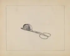Snuffer, c. 1936. Creator: Hester Duany