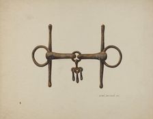 Snaffle Bit, 1938. Creator: Ethel Dougan