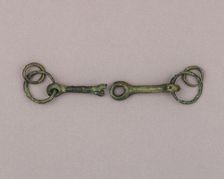 Snaffle Bit, European, ca. 650-475 B.C. Creator: Unknown