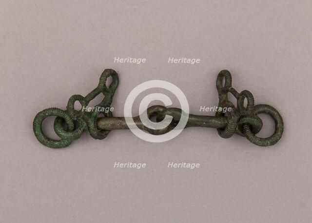 Snaffle Bit, Villanovan or Etruscan, 8th-7th century B.C. Creator: Unknown.