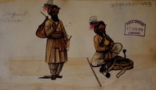 Snake charmers, 1856. Creator: Unknown