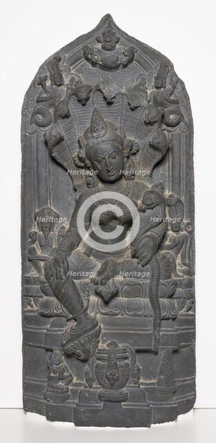 Snake Goddess Manasa, Pala period, c. 11th century. Creator: Unknown.