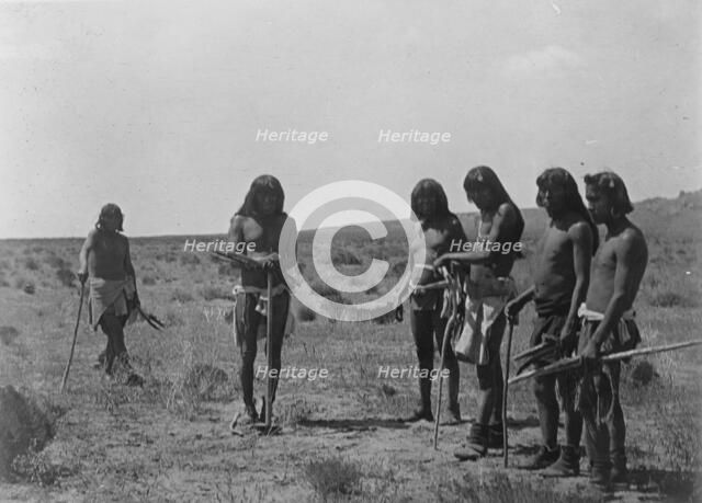 Snake gathering [C]-Hopi, c1907. Creator: Edward Sheriff Curtis.