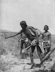 Snake gathering [D]-Hopi, c1907. Creator: Edward Sheriff Curtis