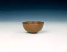 Snake skin glazed bowl, Qing dynasty, China, 18th century. Creator: Unknown