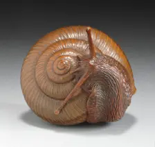Snail, First half of 19th century. Creator: Tadatoshi