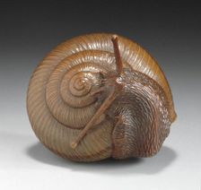 Snail, First half of 19th century. Creator: Tadatoshi