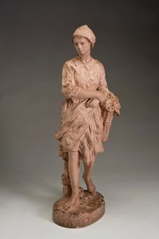 Snail Fishergirl from Puys, 1872. Creator: Jean-Baptiste Carpeaux