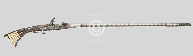 Snaphance Gun, Morocco, 19th century. Creator: Unknown.