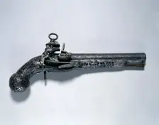 Snaphance Pistol, 1600s. Creator: Unknown