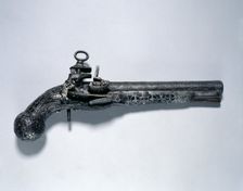 Snaphance Pistol, 1600s. Creator: Unknown