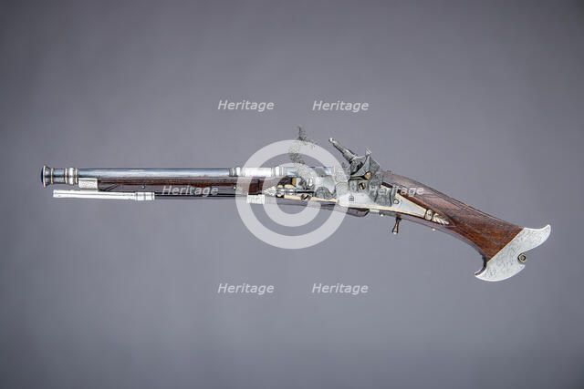 Snaphaunce Pistol Made for Wilhelm, Duke of Kurland, Scottish, dated 1615. Creator: Unknown.