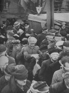 Snatched from Norway, the Prisoners Come Aboard 1941