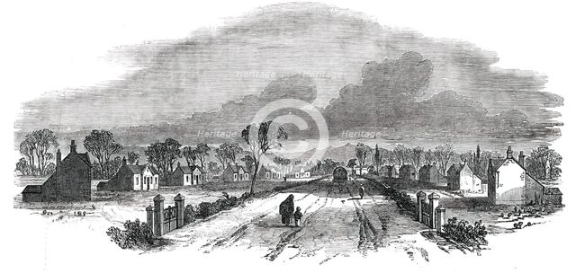 Snig's End - (from the Road), 1850. Creator: Unknown.