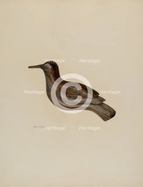 Snipe, 1935/1942. Creator: Hester Duany.