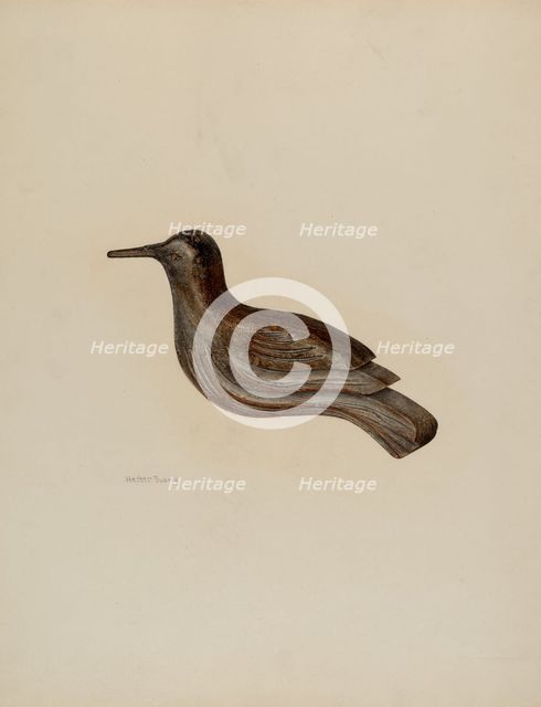 Snipe, 1935/1942. Creator: Hester Duany.