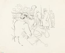 Snobism, 1895. Creator: Henri de Toulouse-Lautrec