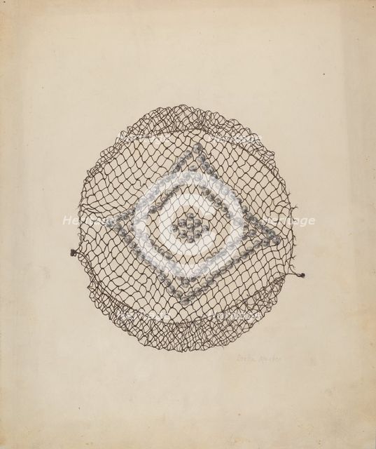 Snood, c. 1941. Creator: Stella Mosher.