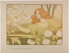 Snowballs, c. 1900. Creator: Paul Berthon (French, 1872-1909); Chaix