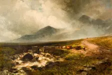 Snowdon, 1894. Creator: Edmund Morison Wimperis