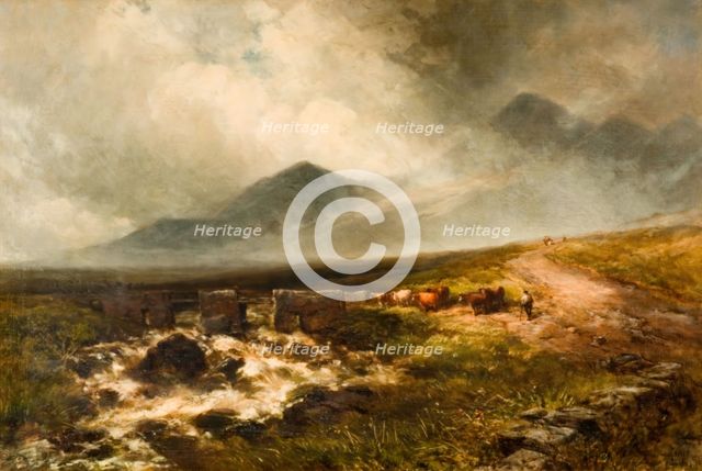 Snowdon, 1894. Creator: Edmund Morison Wimperis.
