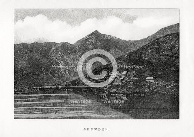 Snowdon, Wales, 1896. Artist: Unknown