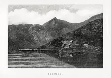 Snowdon, Wales, 1896