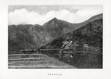 Snowdon, Wales, 1896