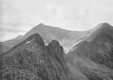 Snowdon and Crib Coch c1896. Artist: I Slater