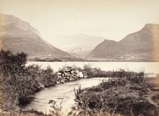 Snowdon, From Nantlle Lakes (583), Printed 1860 circa. Creator: Francis Bedford