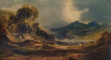 Snowdon over the Head of Traeth Mawr 1853, (1935). Artist: Anthony Vandyke Copley Fielding